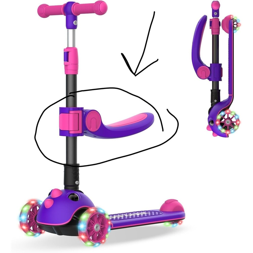 GoTrax KS3 Pro folding seat replacement pink purple